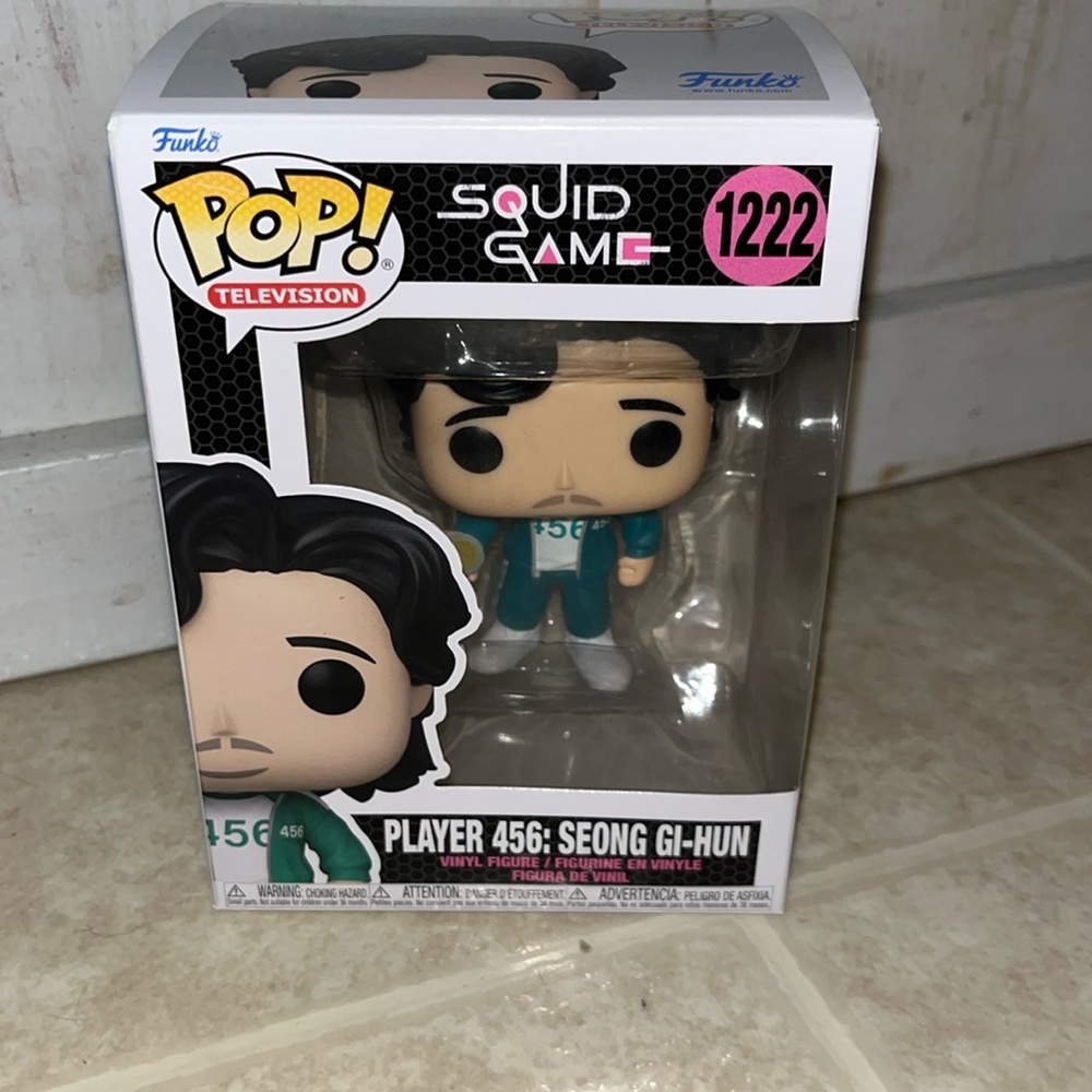 Round 6 Funko Pop Squid Game Player 456 Seong Gi - Hun NEW